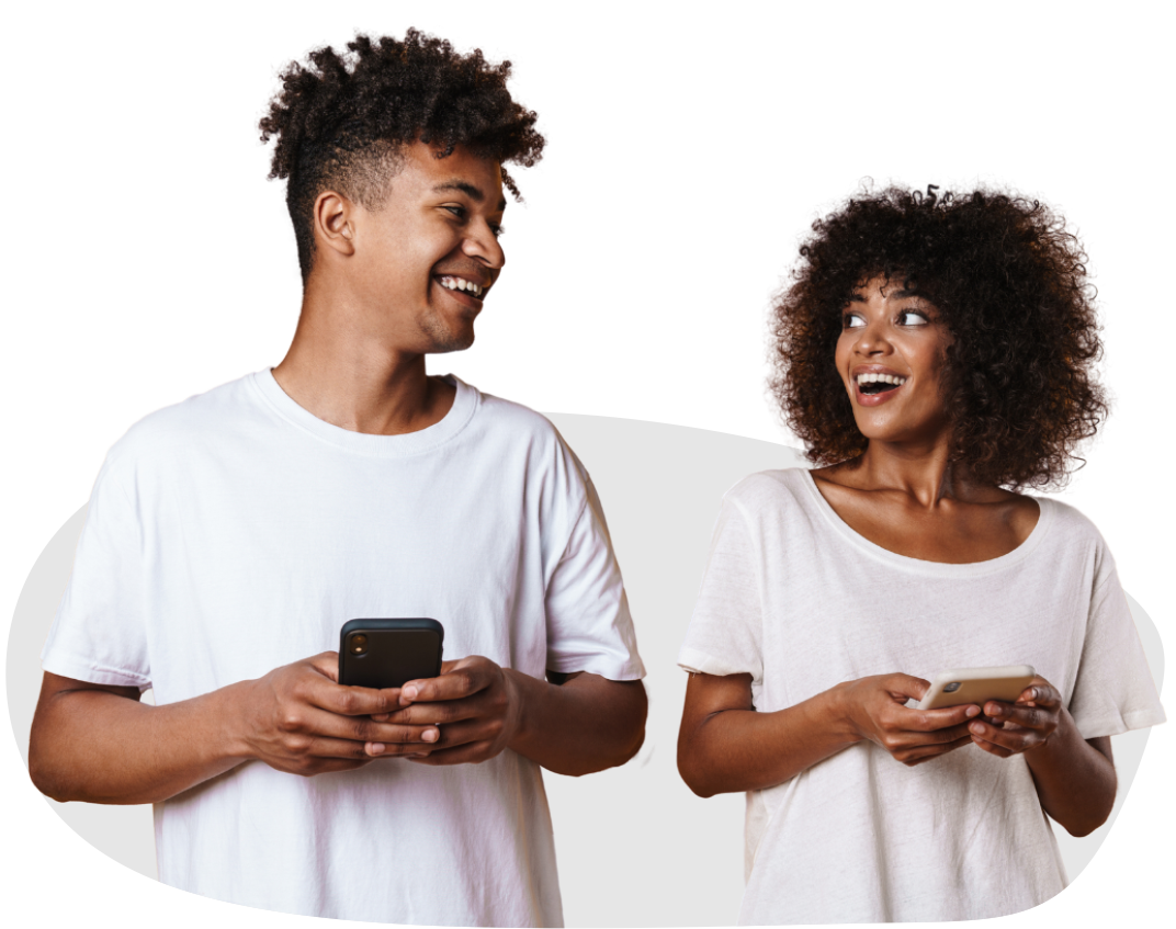 Two ShogzTelecoms customers topping up their lines